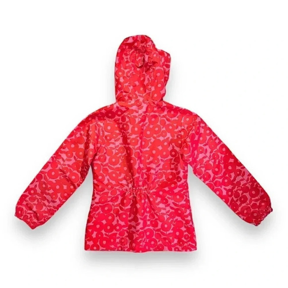 Lands’ End | Girls’ Hooded Rain Jacket (L/14) 🌺 🌧️ - Picture 8 of 10